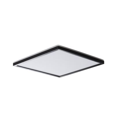 LED-kattovalaisin AZPO LED/17,5W/230V 3000/4000/6000K 30x30 cm IP54 musta