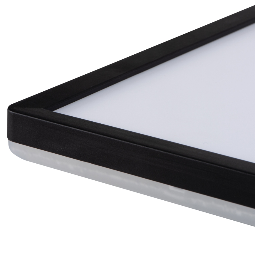 LED-kattovalaisin AZPO LED/22W/230V 3000/4000/6000K 42x42 cm IP54 musta