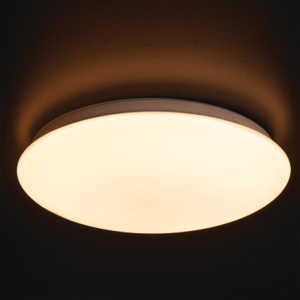 Kylpyhuoneen LED-kattovalaisin CORSO LED/12W/230V 3000/4000/6500K halkaisija 27,8 cm IP44