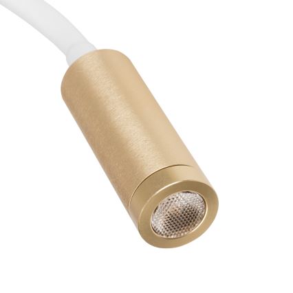 LED joustava pöytävalaisin TONIL LED/3,3W/230V valkoinen/kulta