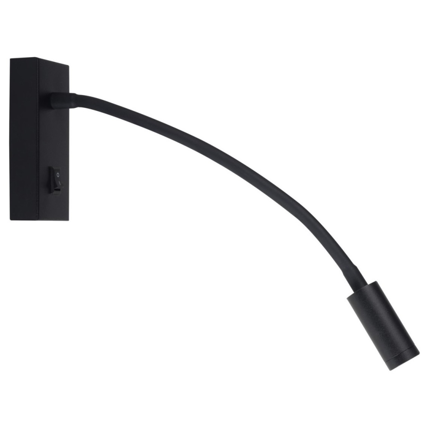 LED Joustava lukuvalo TONIL LED/2,7W/230V musta