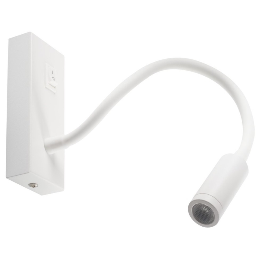 LED Joustava lukuvalo TONIL LED/2,7W/230V valkoinen