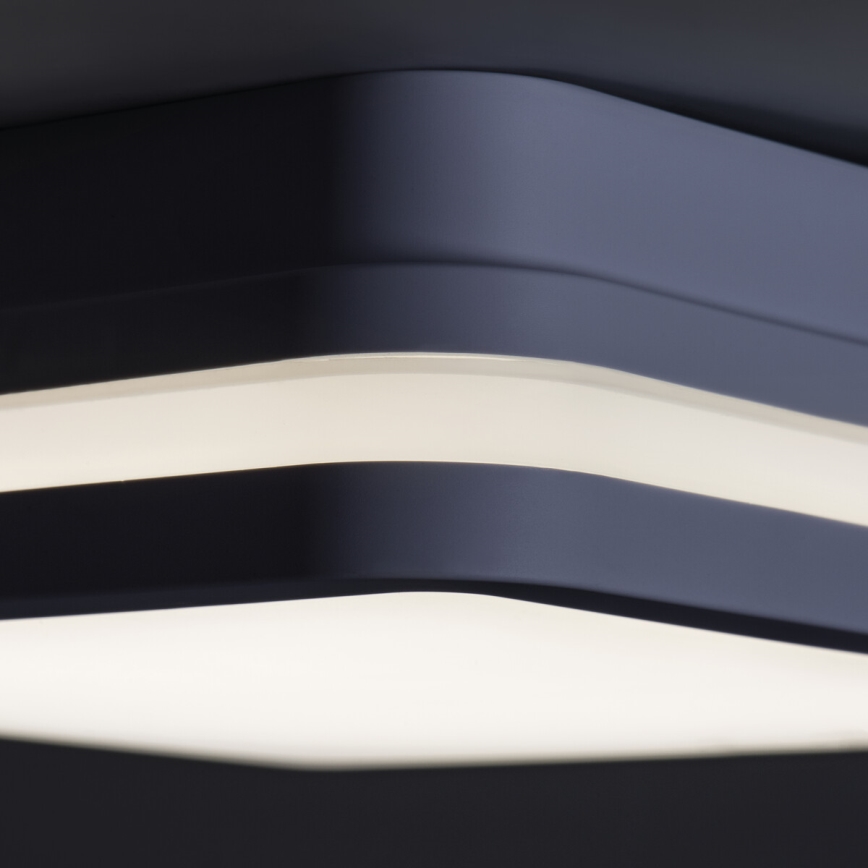 LED-ulkovalaisin anturilla BENO LED/18W/230V 4000K IP54 antrasiitti