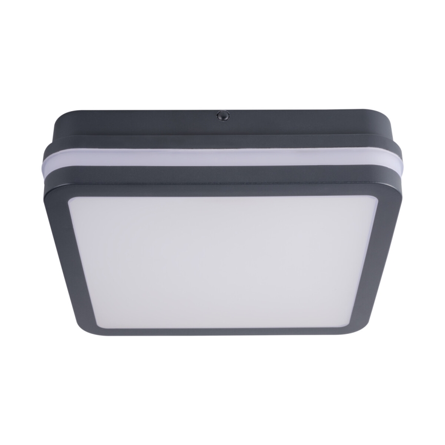 LED-ulkovalaisin anturilla BENO LED/18W/230V 4000K IP54 antrasiitti