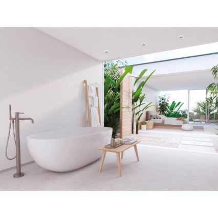 Kanlux 33121 - Upotettava valaisin kylpyhuoneeseen FLINI 10W IP44 valkoinen