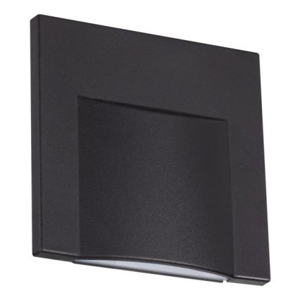 LED-porrasvalaisin ERINUS LED/0,8W/12V 3000K musta