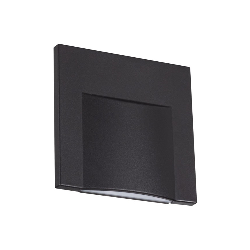 LED-porrasvalaisin ERINUS 0,8 W / 12 V, 4000 K, musta