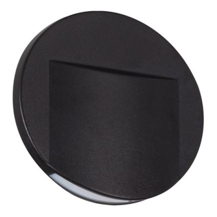 LED-porrasvalaistus ERINUS LED/0,8W/12V 3000K musta