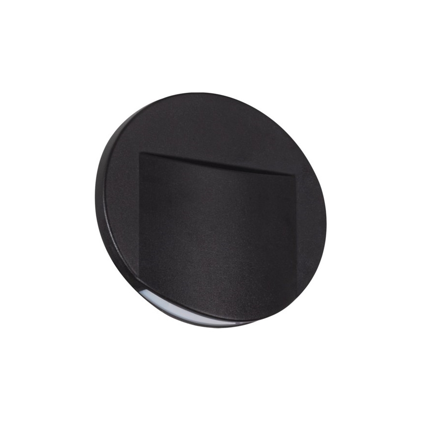 LED-porrasvalaistus ERINUS LED/0,8W/12V 3000K musta