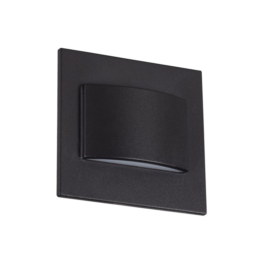 LED-porrasvalaisin ERINUS LED/1,5W/12V 3000K musta