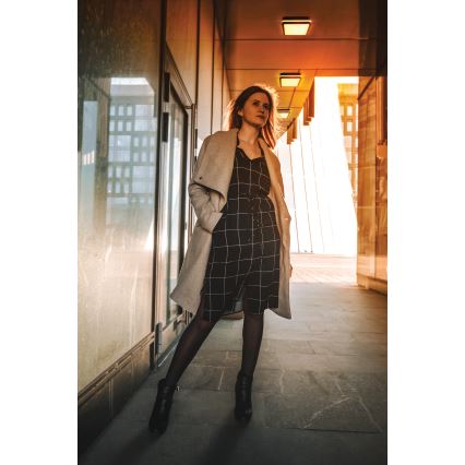 LED-ulkovalo BENO LED/24W/230V IP54 antrasiitti