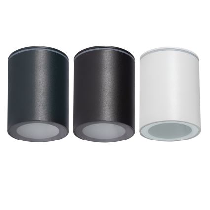 AQILO-ulkokohdevalaisin 1xGU10/7W/230V IP65 antrasiitti