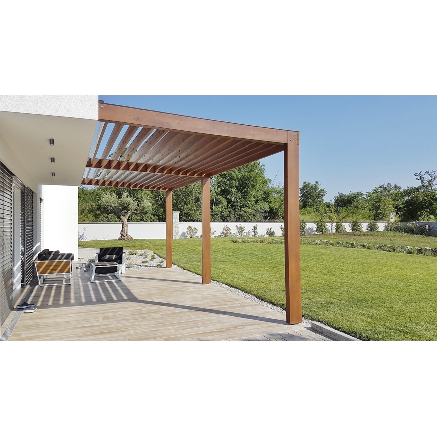 Kanlux 33362 - Ulkovalaisin AQILO 1xGU10/7W/230V IP65 antrasiitti