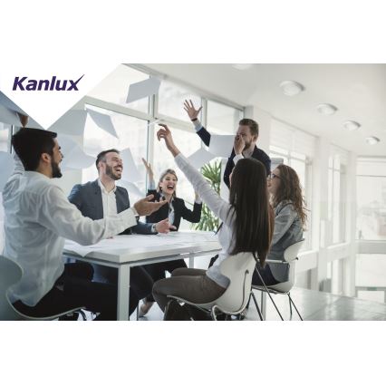 LED Kylpyhuoneen upotettava valo ROUNDA LED/6W/230V IP44 musta d. 12 cm