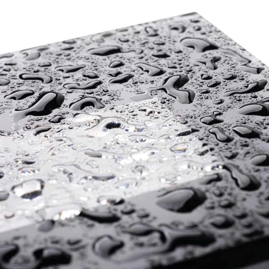 LED Sisäänrakennettu valo GLASI LED/3W/230V 4000K IP44 musta