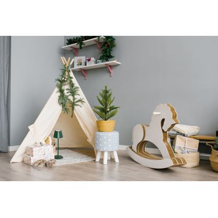 LED Himmennettävä ja ladattava pöytälamppu INITA LED/1,2W/1800 mAh IP54 vihreä