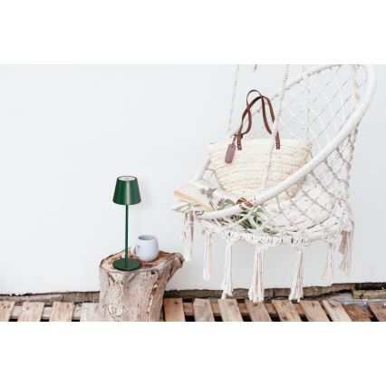 LED Himmennettävä ja ladattava pöytälamppu INITA LED/1,2W/1800 mAh IP54 vihreä