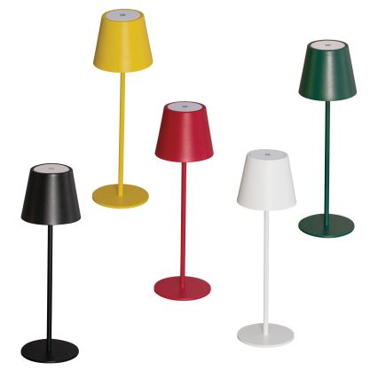LED Himmennettävä ja ladattava pöytälamppu INITA LED/1,2W/1800 mAh IP54 punainen