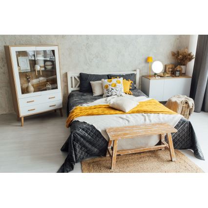 LED Himmennettävä ja ladattava pöytälamppu INITA LED/1,2W/1800 mAh IP54 keltainen