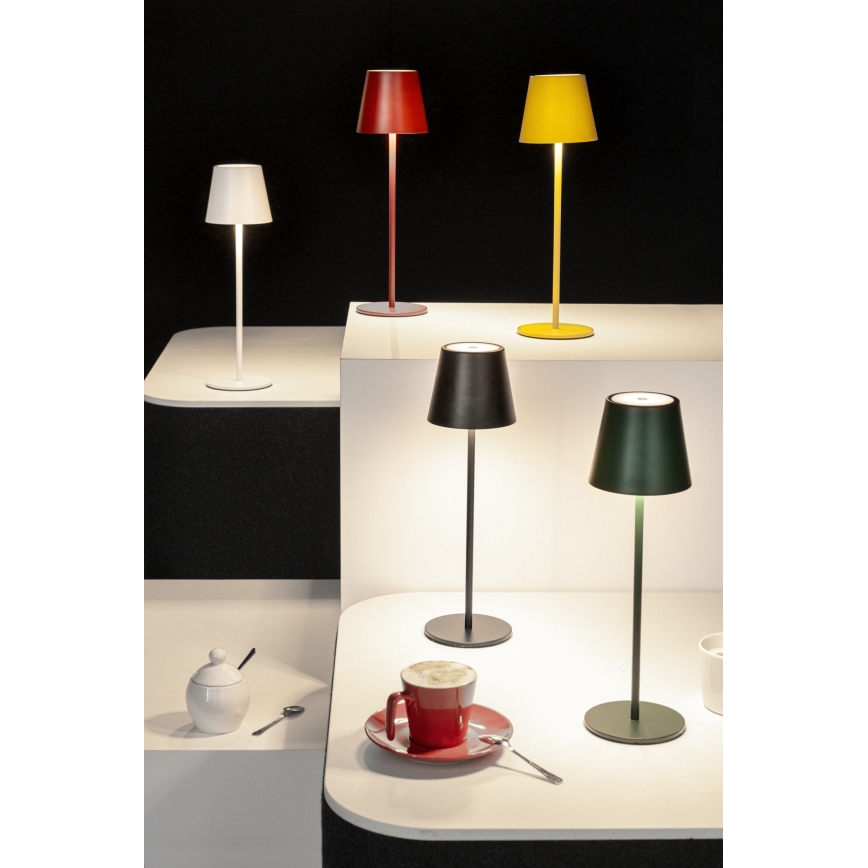 LED Himmennettävä ja ladattava pöytälamppu INITA LED/1,2W/1800 mAh IP54 keltainen