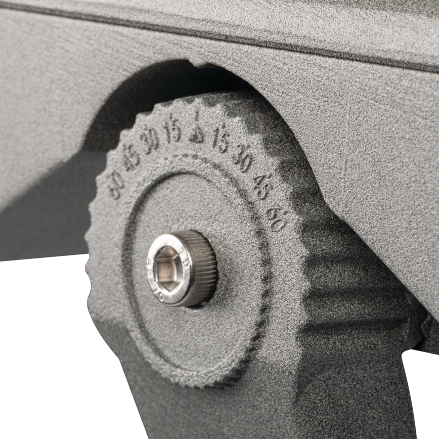 LED-katuvalo PARCOLI LED/30/40/50W/230V 3000/4000/6500K IP66 harmaa