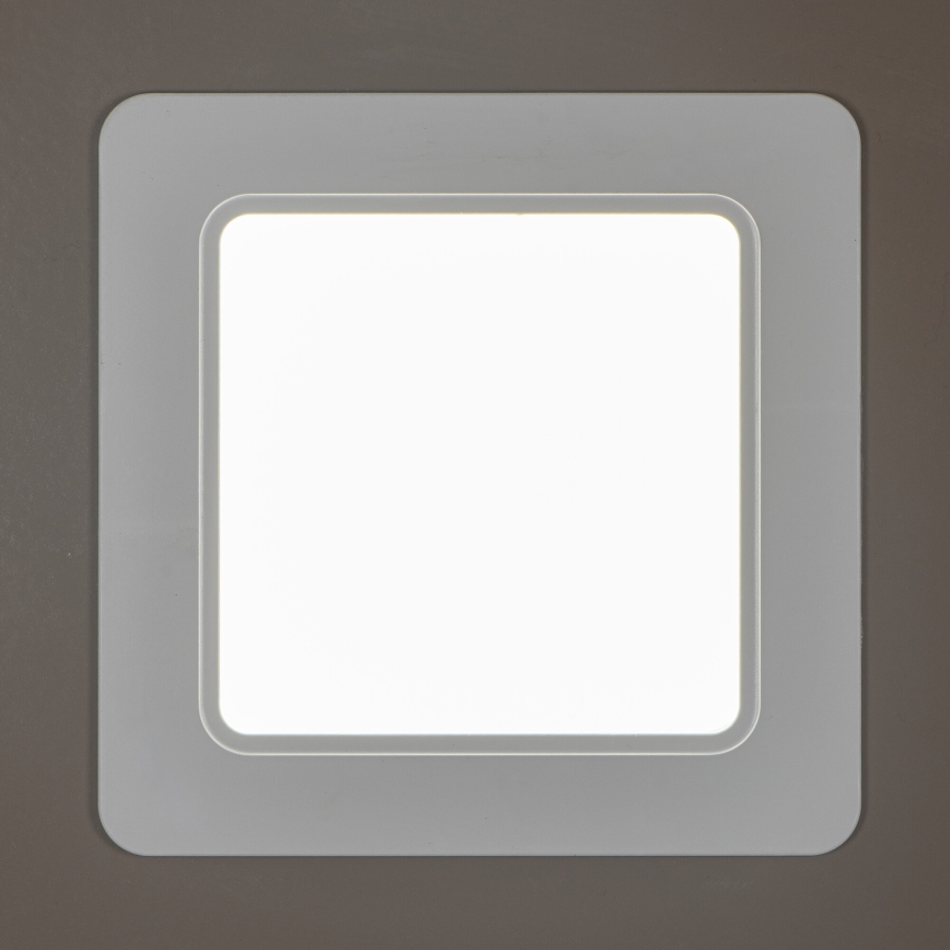 LED Kylpyhuoneen uppovalaisin TAVO LED/9W/230V 3000/4000/6000K 12x12 cm IP44 valkoinen