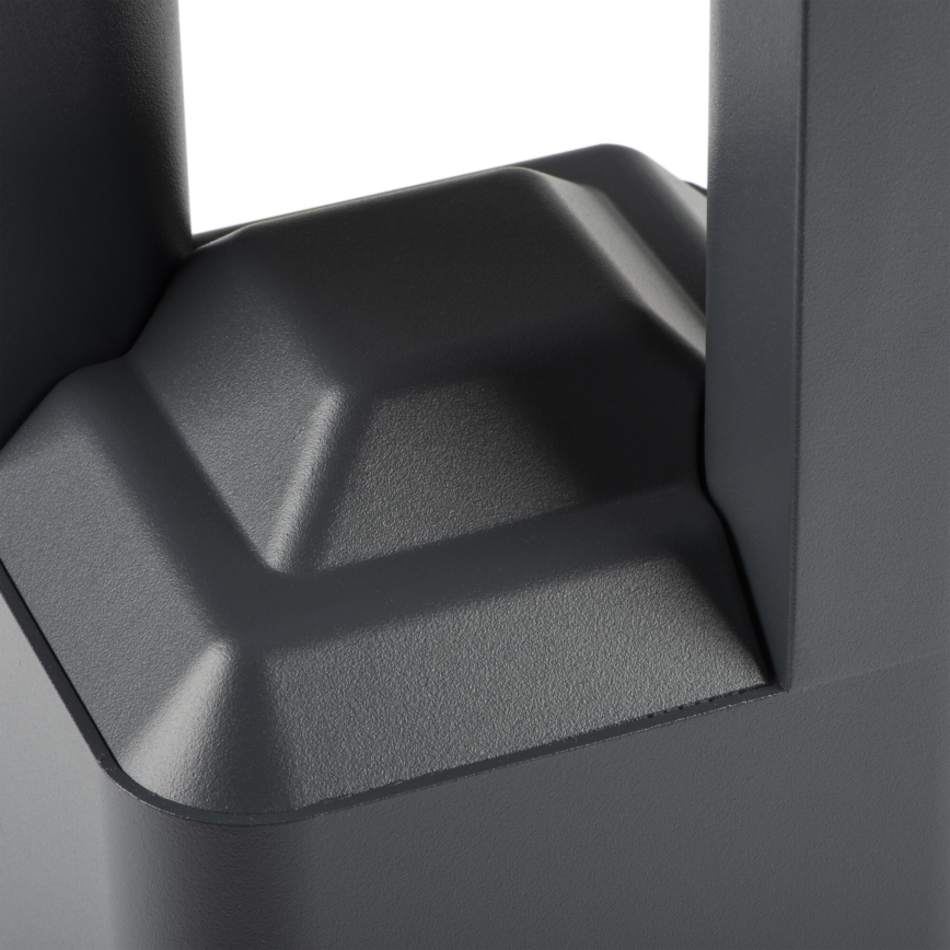 Ulkoseinävalaisin PEVO 1xGX53/11W/230V IP44 antrasiitti