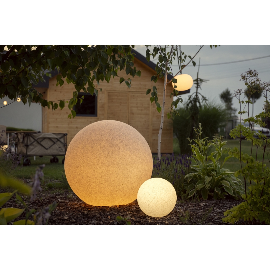 Ulkovalaisin STONO 1xE27/15W/230V Ø 31,5 cm IP65