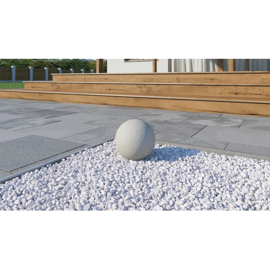 Ulkovalaisin STONO 1xE27/15W/230V Ø 31,5 cm IP65