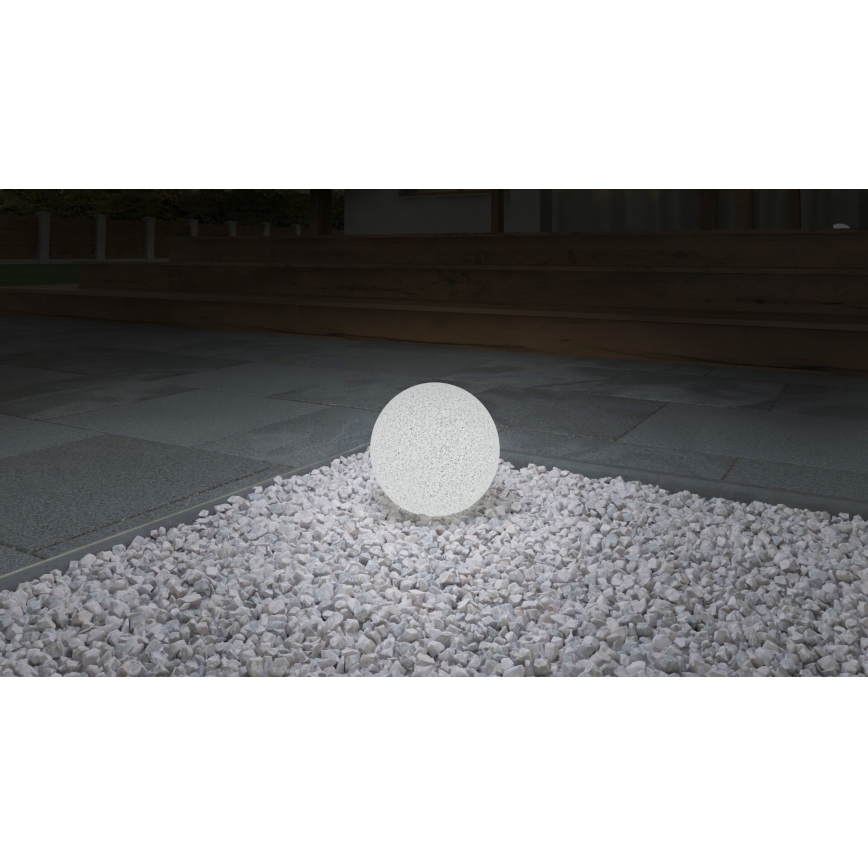 Ulkovalaisin STONO 1xE27/15W/230V Ø 31,5 cm IP65