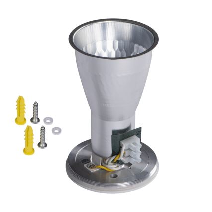 Kylpyhuoneen kohdevalo AQILO 1xE27/20W/230V IP65 valkoinen