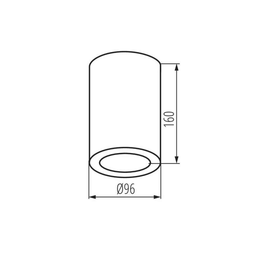 Kylpyhuoneen kohdevalo AQILO 1xE27/20W/230V IP65 valkoinen