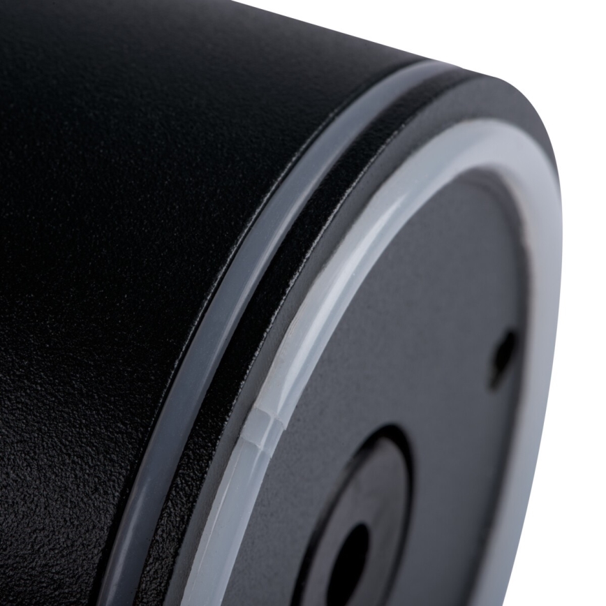 Kylpyhuoneen kohdevalo AQILO 1xE27/20W/230V IP65 musta