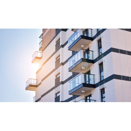 LED-kattotyövalo IPER LED/19W/230V IK10 IP65 pyöreä valkoinen