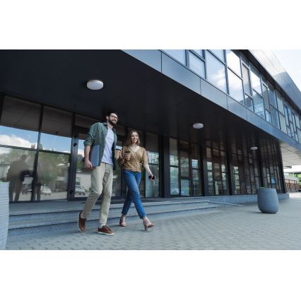 LED-kattotyövalo IPER LED/19W/230V IK10 IP65 pyöreä valkoinen