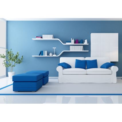 Kanlux 37310 - LED Himmennettävä ladattava lamppu FLUXY LED/1,7W/1800 mAh IP44 valkoinen