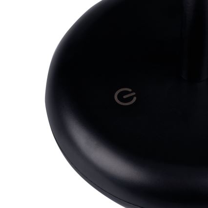 Kanlux 37311 - LED Himmennettävä ladattava lamppu FLUXY LED/1,7W/1800 mAh IP44 musta