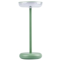 Kanlux 37313- LED Himmennettävä ladattava lamppu FLUXY LED/1,7W/1800 mAh IP44 vihreä