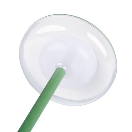 Kanlux 37313- LED Himmennettävä ladattava lamppu FLUXY LED/1,7W/1800 mAh IP44 vihreä