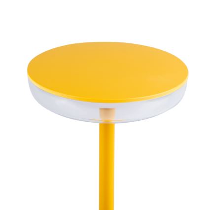 Kanlux 37314 - LED Himmennettävä ladattava lamppu FLUXY LED/1,7W/1800 mAh IP44 keltainen