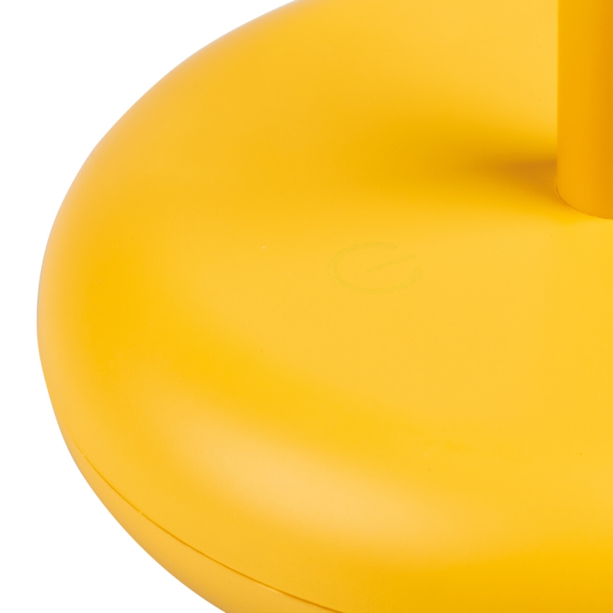 Kanlux 37314 - LED Himmennettävä ladattava lamppu FLUXY LED/1,7W/1800 mAh IP44 keltainen