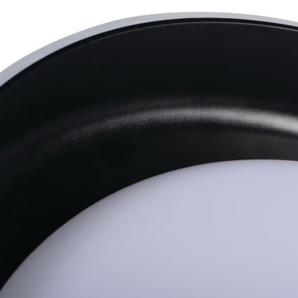 LED-kattovalaisin NIFU LED/17,8W/230V halkaisija 43 cm valkoinen/musta