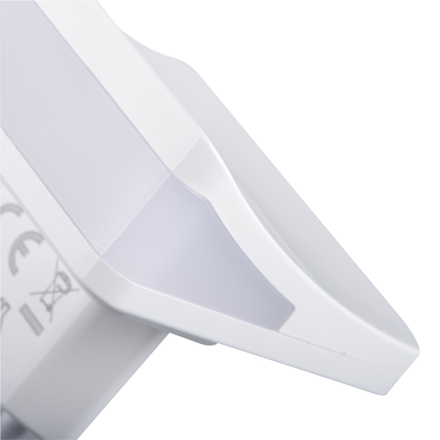 LED-opastusvalaisin hämäräkytkimellä pistorasiaan HOFI LED/0,28W/230V valkoinen