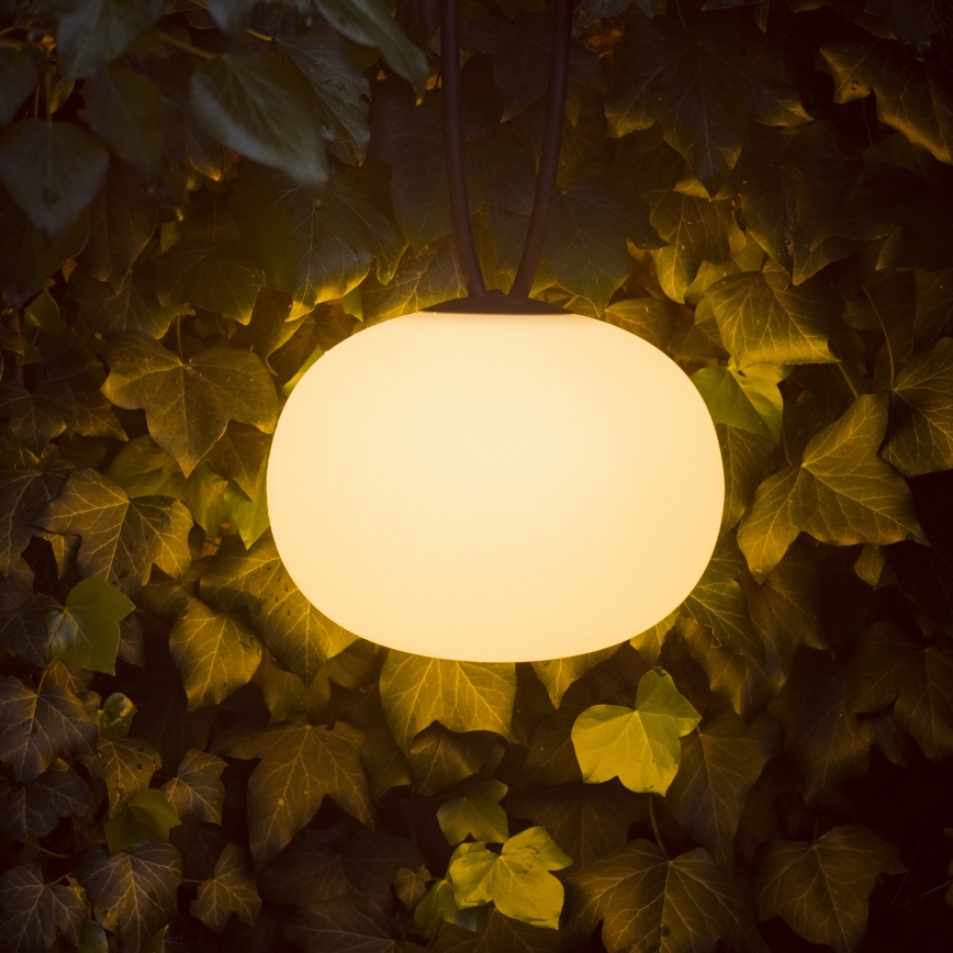 LED Himmennettävä ladattava ulkoriippuvalaisin STONO LED/1W/3000 mAh IP54