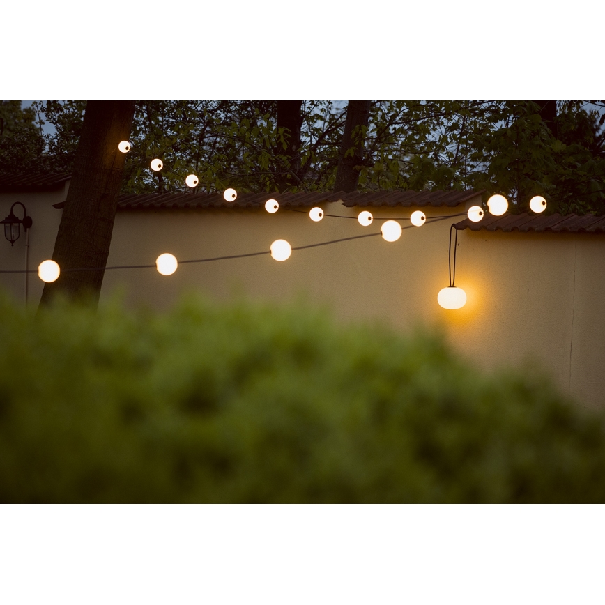 LED Himmennettävä ladattava ulkoriippuvalaisin STONO LED/1W/3000 mAh IP54