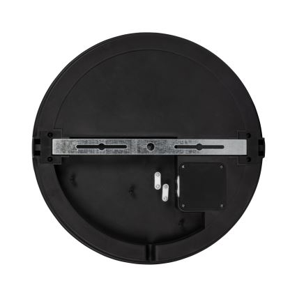 LED-ulkokattovalaisin BENO E LED/12W/230V 3000/4000/6500K halkaisija 20 cm IP65 musta