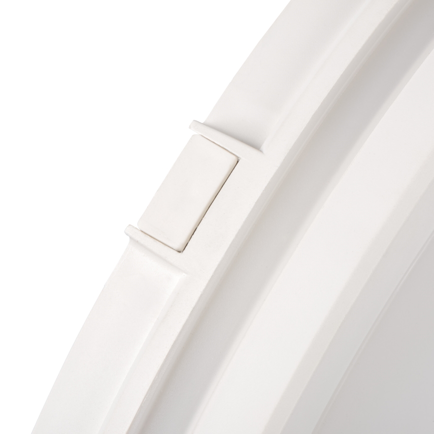 LED-ulkokattovalaisin BENO ECO LED/30W/230V 3000/4000/6500K halkaisija 30 cm IP65 valkoinen