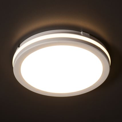 LED-ulkokattovalaisin BENO ECO LED/40W/230V 3000/4000/6500K halkaisija 40 cm IP65 valkoinen