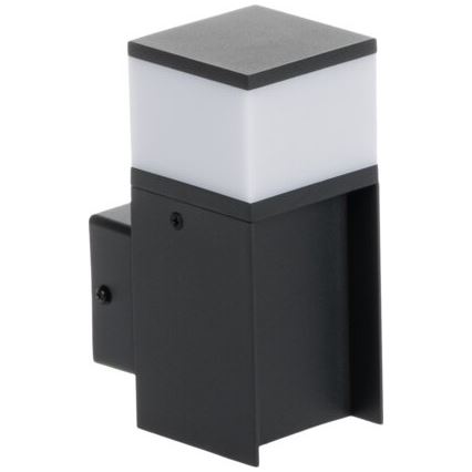 Ulkoseinävalaisin DASTEN 1xG9/11W/230V IP44 musta