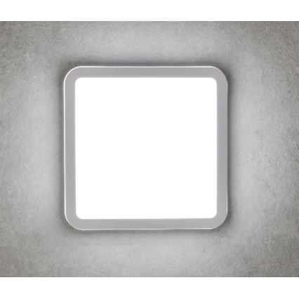 LED-ulkokattovalaisin BENO LED/12/18W/230V 3000/3500/4000K IP65 valkoinen kulmikas